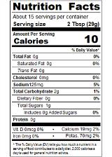 REDSE15_RedGold_HotSalsa+15_5oz_Nutrition