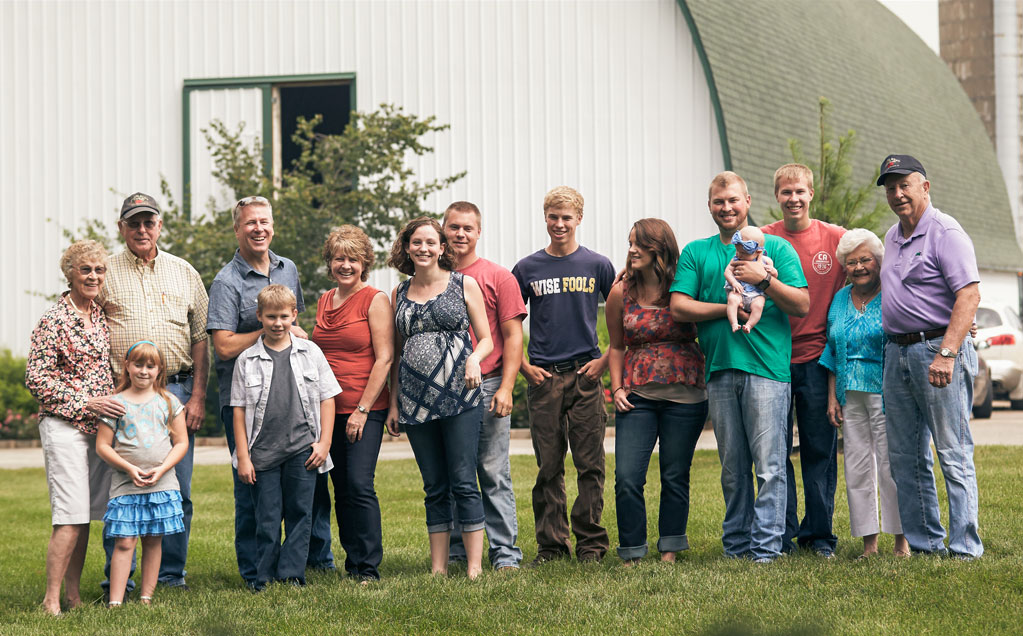 Red Gold tomato growers from Rolling Prairie Indiana Paarlberg family