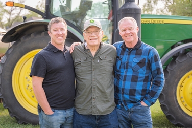 Image of Rice Farms in Wanatah Indiana tomato growers for Red Gold Scott Rice