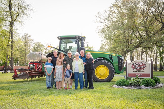 Image of Rice Farms in Wanatah Indiana tomato growers for Red Gold Scott, David and James Rice