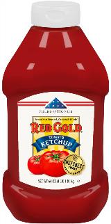 Red Gold Ketchup, (Regular) Squeeze Bottle, 20oz Bottles
