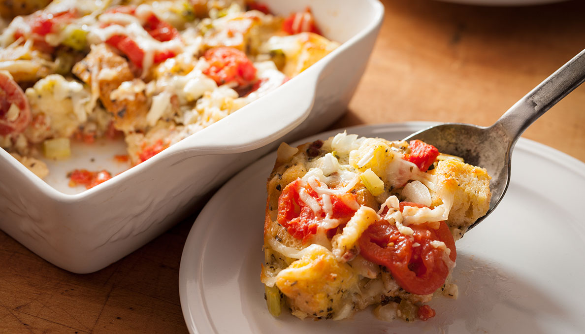 Baked Tomato Mazzarella