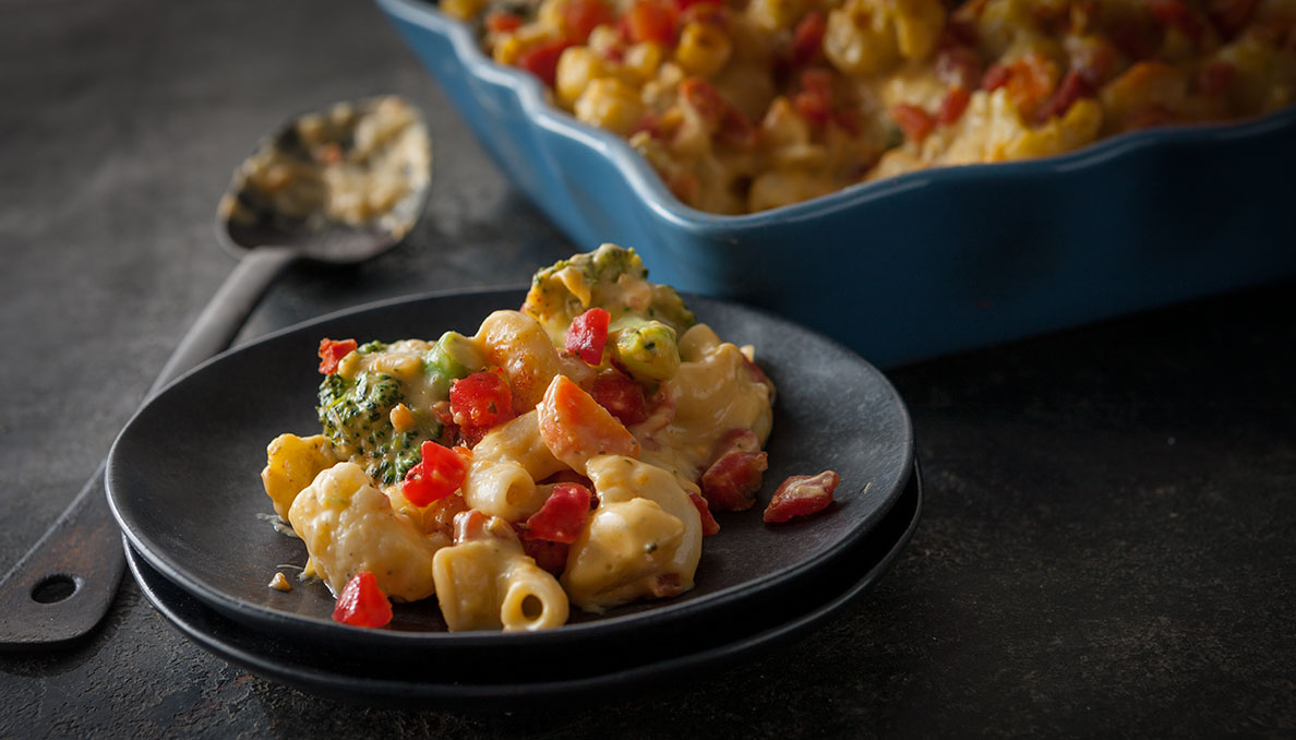 Baked Veggie Mac and Cheese