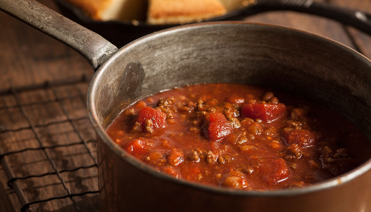 Classic Beef Chili Red Gold