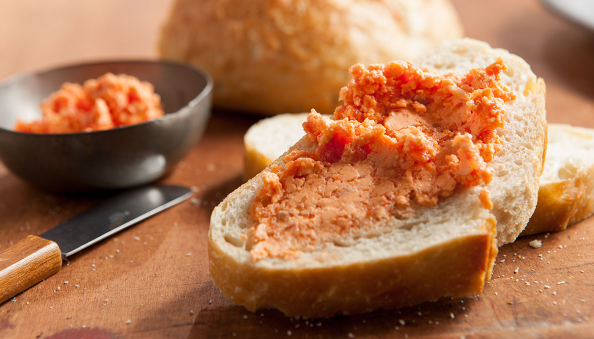 Tomato Butter on bread