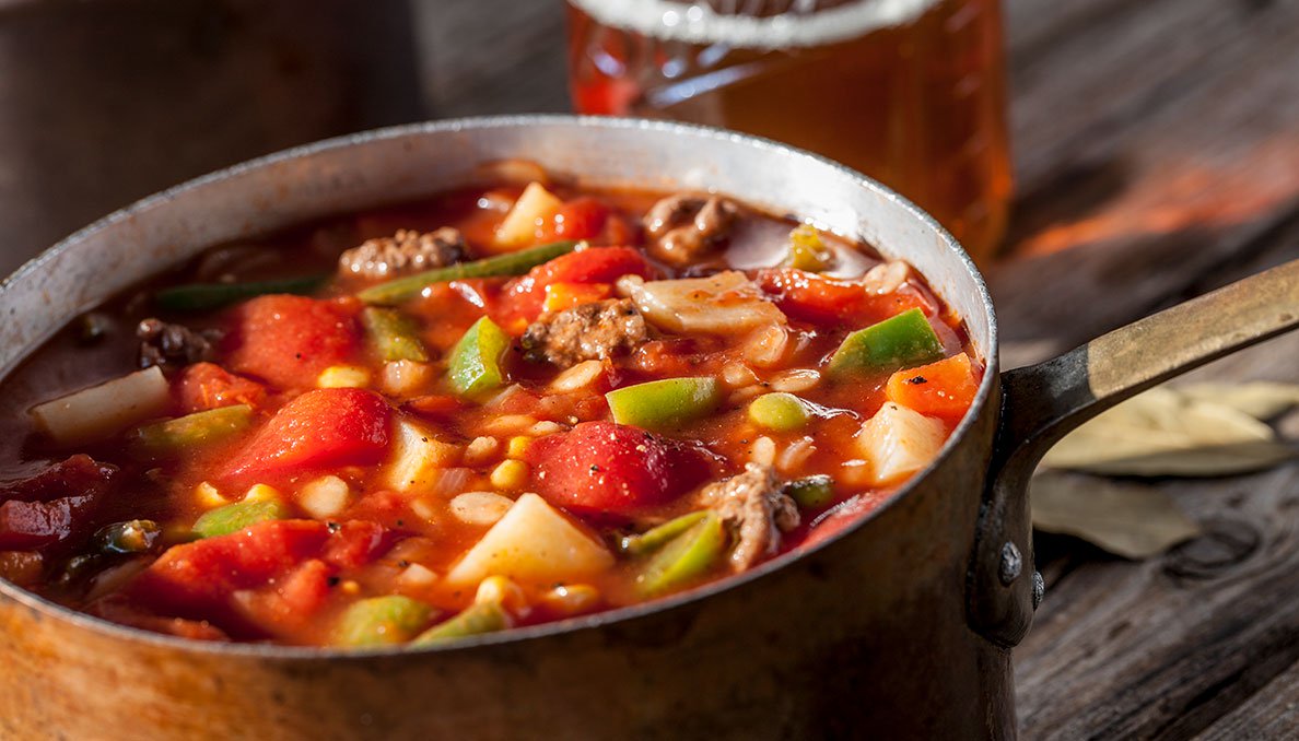 365 Days of Baking & More - Classic Vegetable Beef Soup ❤