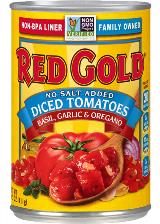 REDBF1B_RedGold_DicedNoSaltAddedBasilGarlicandOregano_14.5oz_Front