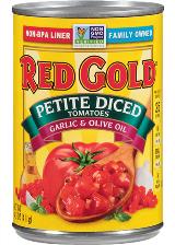 REDBR1V_RedGold_PetiteDicedGarlicandOliveOil_14.5oz_Front